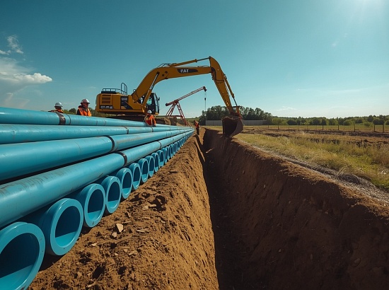 Проектирование и строительство межпоселковых распределительных газопроводов-2